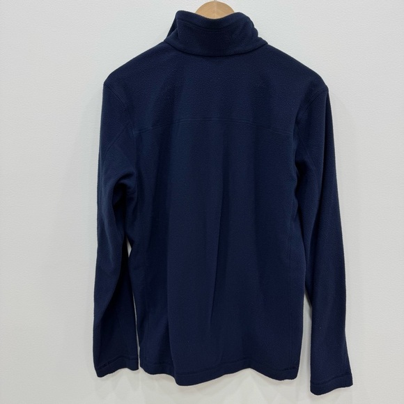 Patagonia Men’s Micro D fleece 1/4 zip pullover Navy Blue Sz Small - Picture 7 of 7